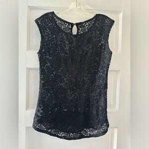 Maurice’s Black Lace Tank
